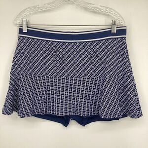 Ladies Peter Millar Athletic Skort - NEW Navy/white XL